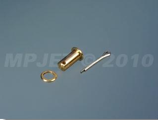 Pin 2,5 to cable coupler M2,5 ⌀ pin 2,5 (6 pcs)